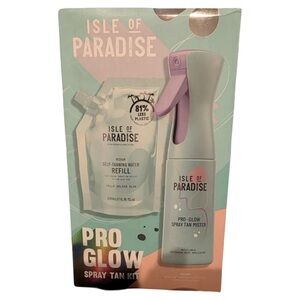 NIB Isle of Paradise Pro-Glow Spray Tan Mister Kit